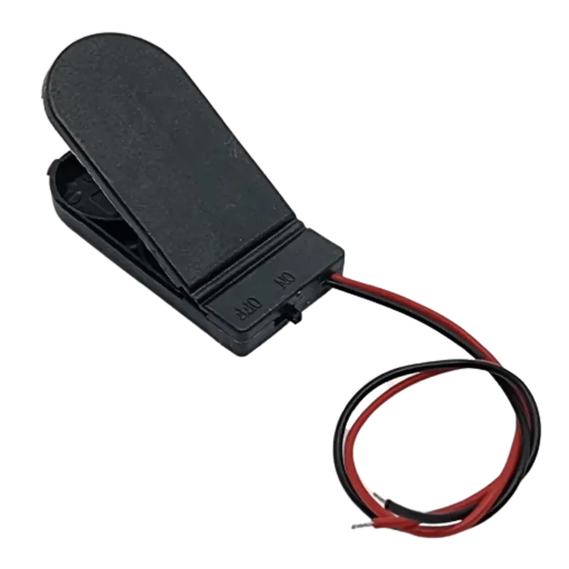 Support de Pile Bouton CR2032 x2 avec interrupteur