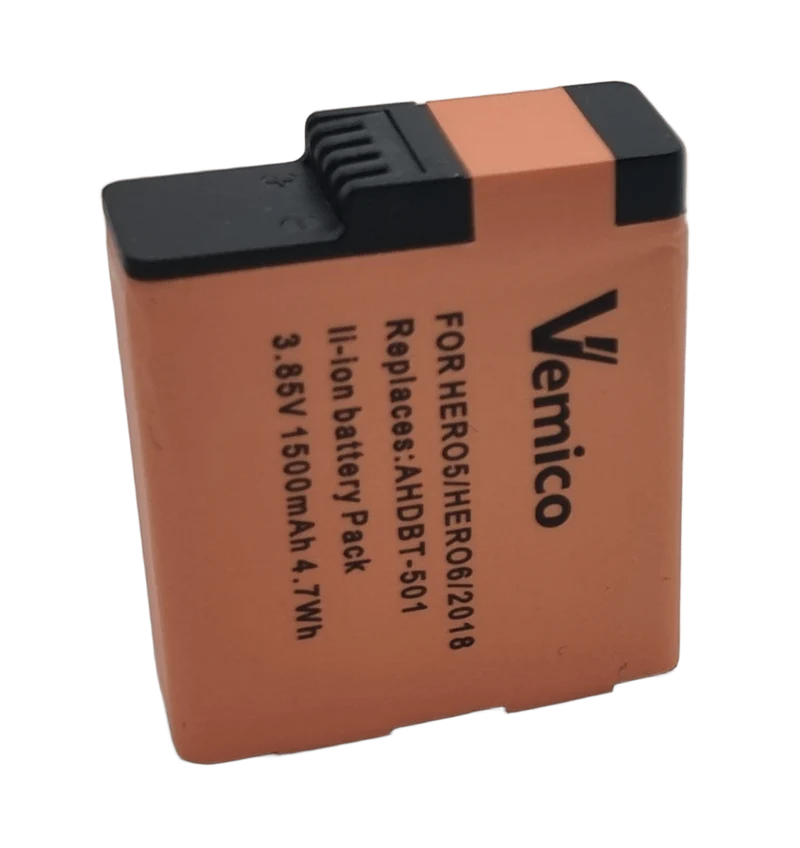 Batterie 3,7V GoPro Hero 5/6/7 Black