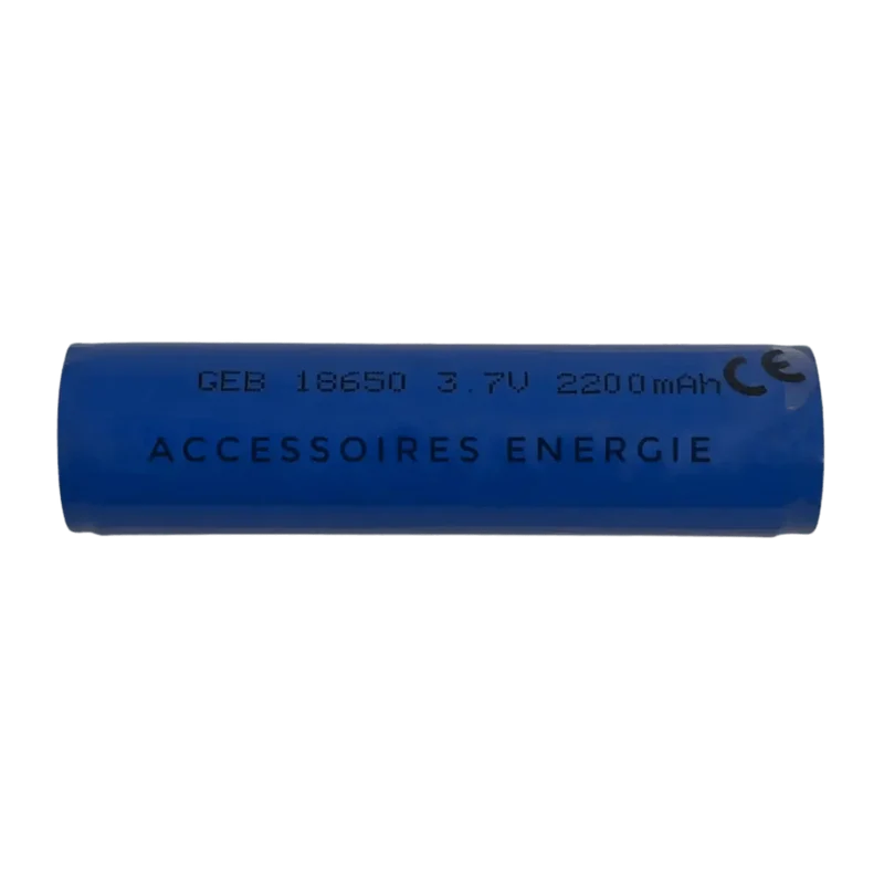 Batterie 3.7V 18650 pour lampe à polymérisation