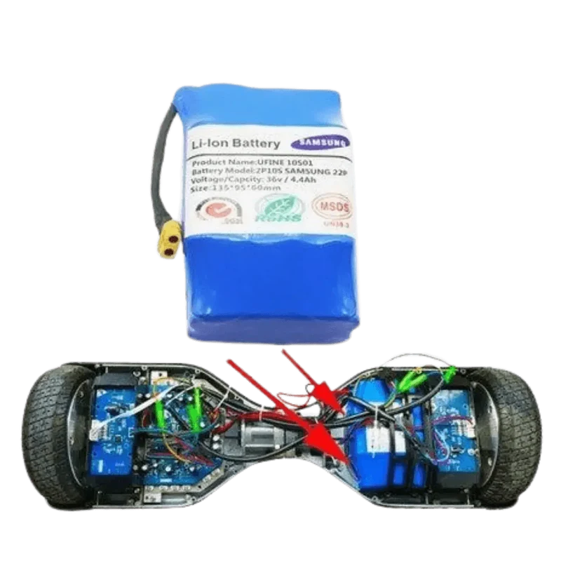 Batterie lithium-ion pour Hoverboard 36V 7000mAh