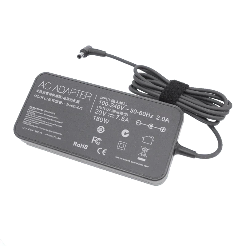 Chargeur pour Ordinateur Asus Rog Gaming 20V 7.5A 150W, 6.0 x 3.7mm