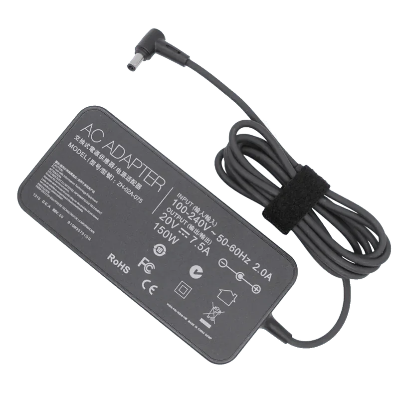 Chargeur pour Ordinateur Asus Rog Gaming 20V 7.5A 150W, 6.0 x 3.7mm