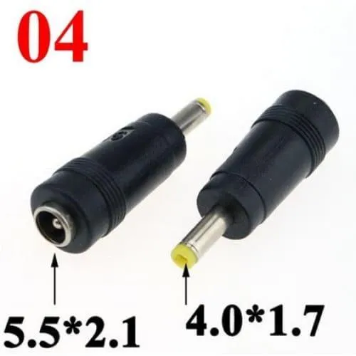Convertisseur de fiches d'adaptation Input 5.5x2.1mm