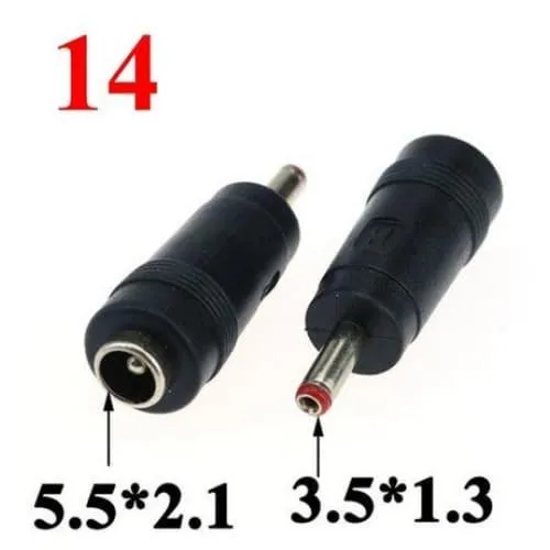 Convertisseur de fiches d'adaptation Input 5.5x2.1mm