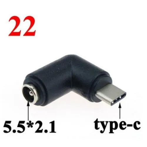 Convertisseur de fiches d'adaptation Input 5.5x2.1mm