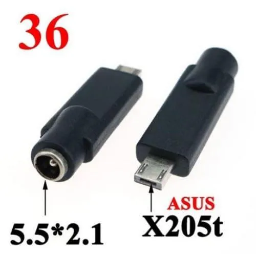 Convertisseur de fiches d'adaptation Input 5.5x2.1mm
