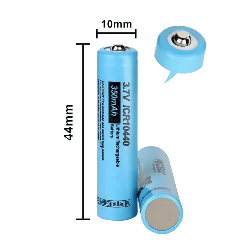 Batterie AAA Rechargeable Li-ion 3.7v 350mAh ICR 10440