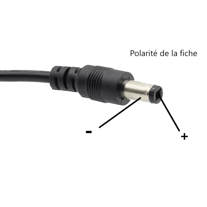 Alimentation AC/DC 24V 3A 72W – Adaptateur Secteur 230V Tension Fixe