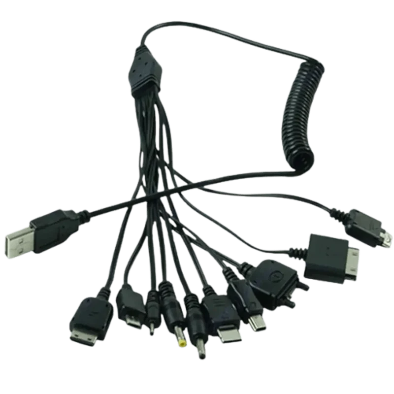 Câble de Chargement Universel 10 en 1 pour Téléphone Gsm