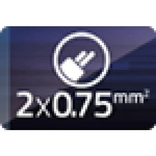 Câble D'alimentation Secteur en 8 Type C7 2 Mètres
