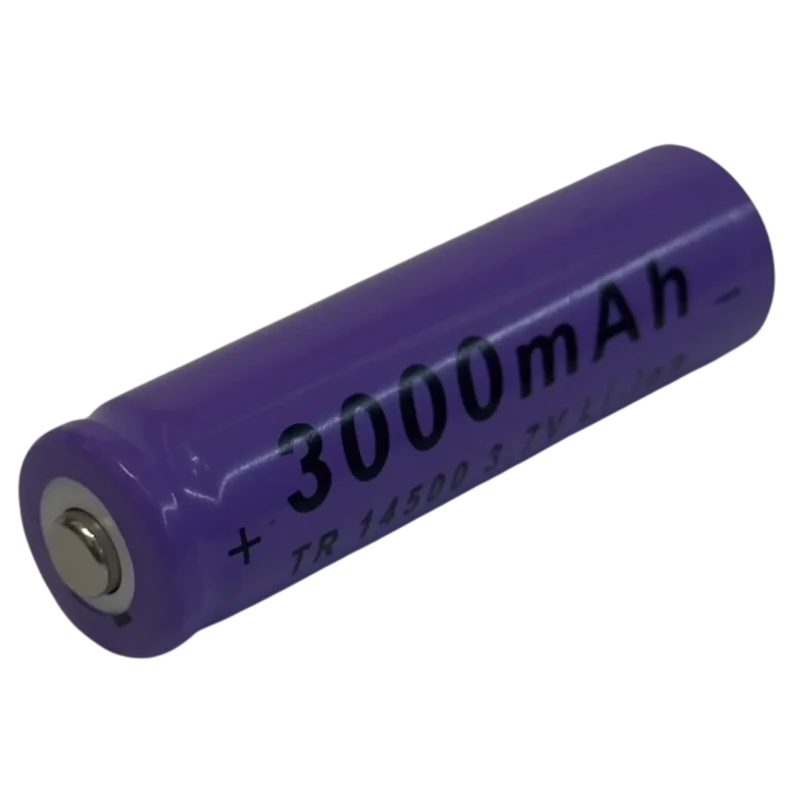 Batterie 14500 Li-ion 3.7V 3000mAh format AA