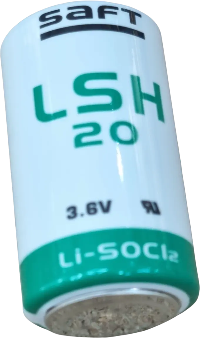 Pile SAFT LSH20 3,6 V 13 Ah Li-SOCl₂ format D