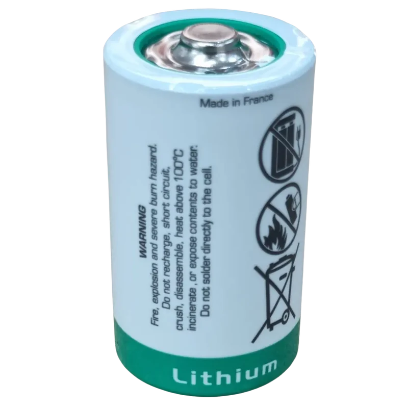 Pile SAFT LSH20 3,6 V 13 Ah Li-SOCl₂ format D