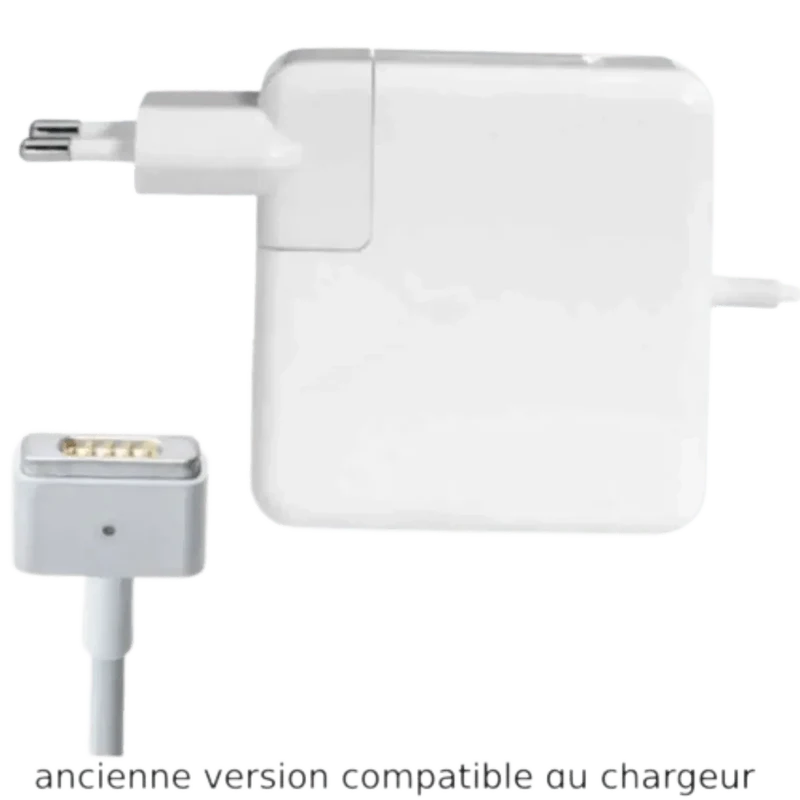 Chargeur 60W pour Macbook Magsafe 16.5V 3.65A fiche L