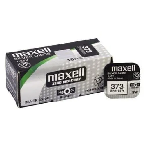 Piles Bouton Montre Oxyde d’Argent 1.55V SR315 à SR399 – Maxell / Varta