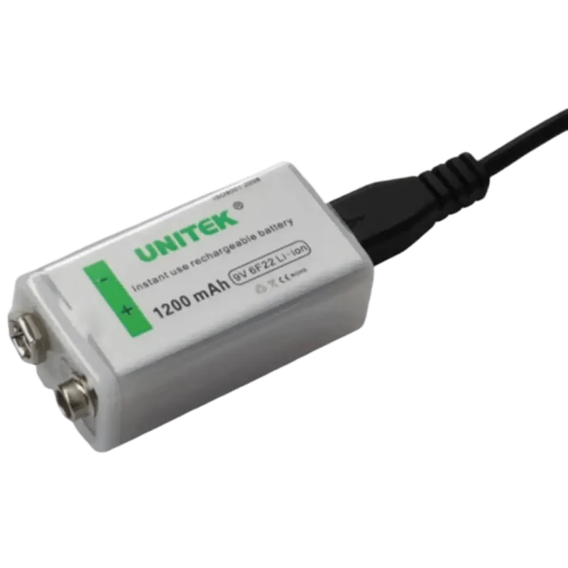 Batterie 9V Rechargeable 1200mAh Lithium Ion