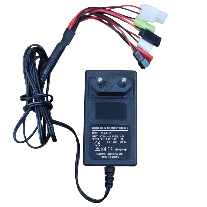 Chargeur NiMH NiCd 1.2V à 18V DSS-M318 universel