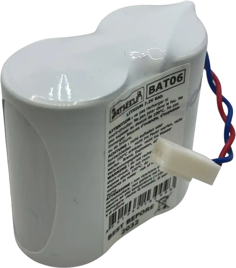 Pile BATLI06 7.2 V 6 Ah Lithium – BAT06 Daitem Hager Logisty