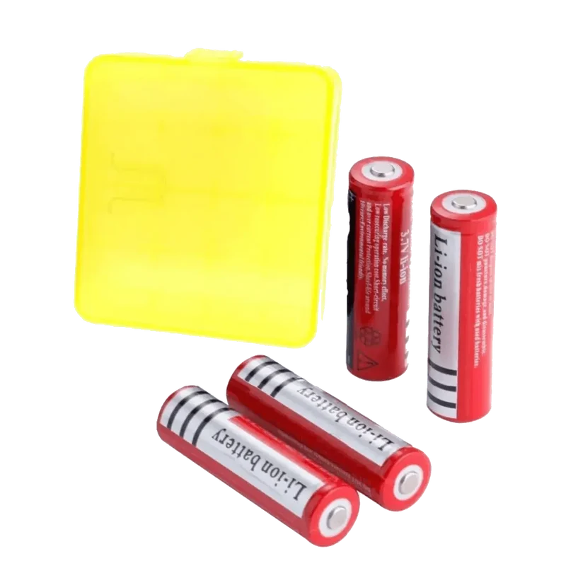 Accumulateur 18650 Li-ion 3.7V 4200mAh – Batterie Rechargeable Haute Capacité