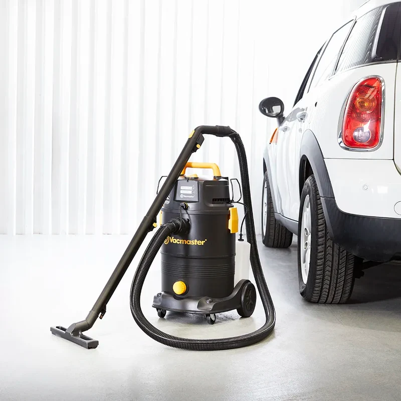 Vacmaster 1300W 30L 3-in-1 Bag Kit | Wet & Dry Vacuum Cleaner and Carpet Shampooer-with Spare Dust Bags X 5