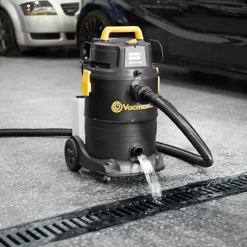 Vacmaster 1300W 30L 3-in-1 Bag Kit | Wet & Dry Vacuum Cleaner and Carpet Shampooer-with Spare Dust Bags X 5