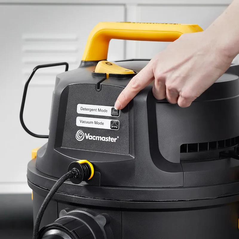 Vacmaster 1300W 23L 3-in-1 Bag Kit | Wet & Dry Vacuum Cleaner and Carpet Shampooer-with Spare Dust Bags X 5