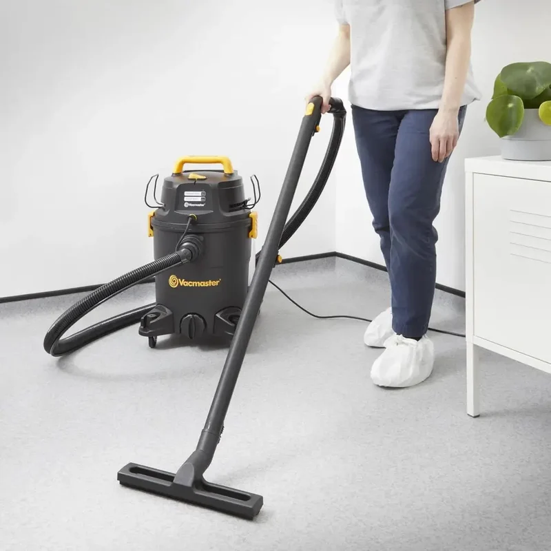 Vacmaster 1300W 23L 3-in-1 Bag Kit | Wet & Dry Vacuum Cleaner and Carpet Shampooer-with Spare Dust Bags X 5