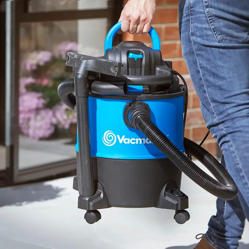 Vacmaster 2-in-1 Wet & Dry Vacuum Cleaner | Garden & Artificial Grass Vacuum Cleaner with Detachable Leaf Blower