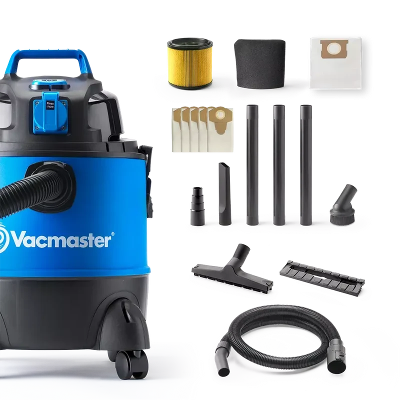 Vacmaster Multi 20 PTO Bag Kit | Wet & Dry Vacuum Cleaner-with Spare Dust Bags X 5