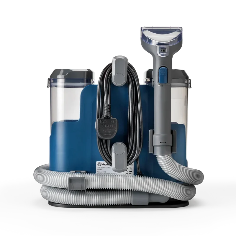Vacmaster EasyClean Up Clean Kit | Compact Carpet Spot Cleaner-with Spare Carpet Shampoo
