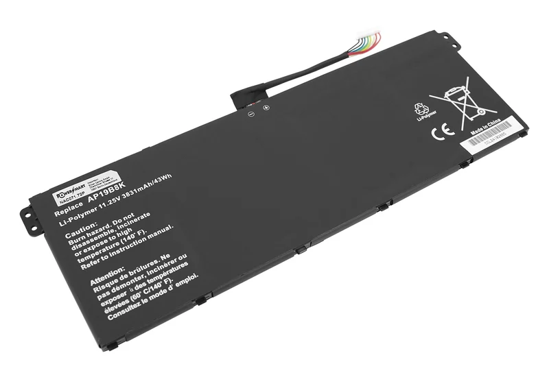 11,25V 3831mAh AP19B5K AP19B8K Akku für Acer Aspire 5 A514-54 A515-56 Swift 3