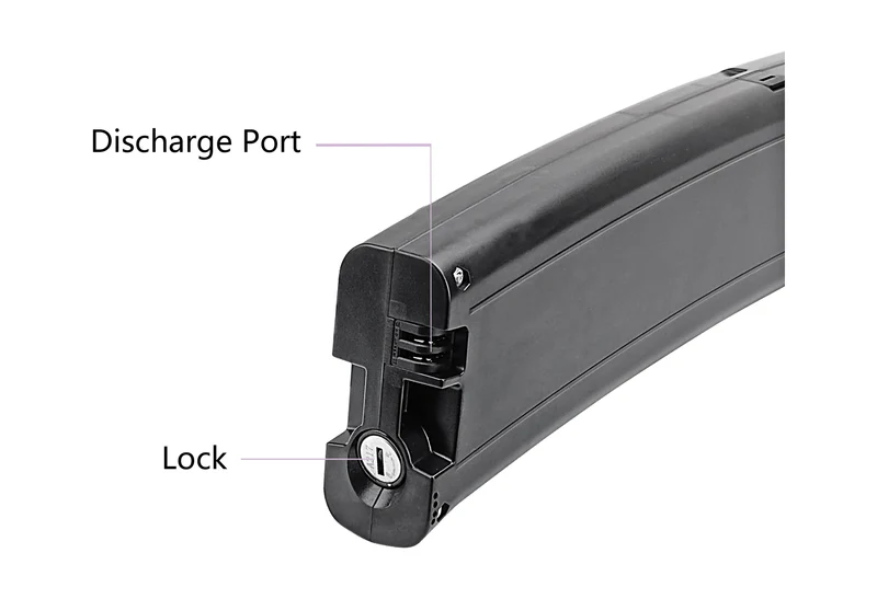 2-poliger Entladeanschluss, Elektrofahrradakku Li-Ion 36 V – 10,5 Ah/378 Wh, Ersatz für E-Faltrad EF1 EF2 EF3