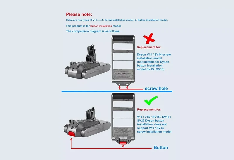 Dyson V15 Detect Submarine Ersatzakku 3900mAh