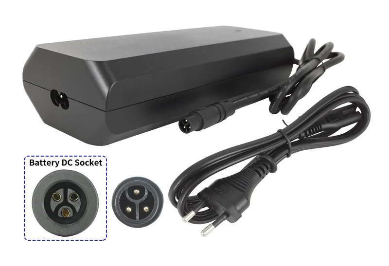 Crussis Schnellladegerät 36V 4A | Für 720Wh 900Wh Akkus | STC-8150LC