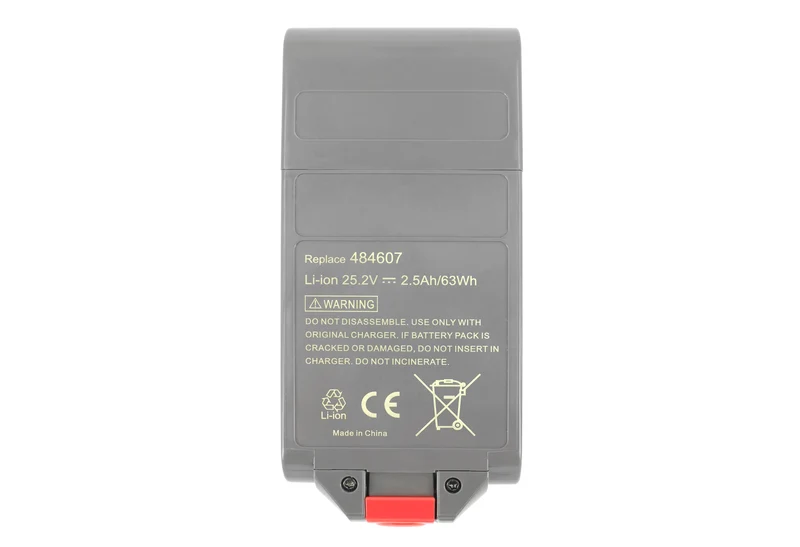 2500mAh Akku für Dyson V12 Detect Slim & SV20 Serie | Klicksystem | Ersatz für 25,2V Li-Ion Akku