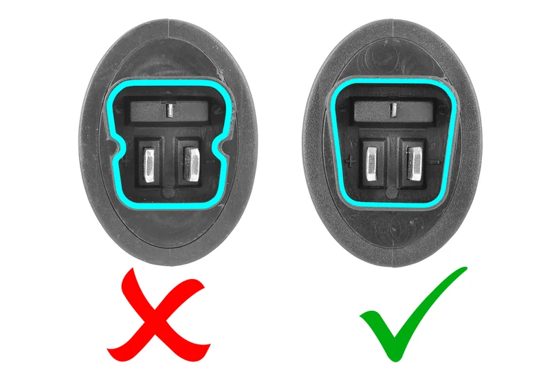 42V 2A Ladegerät für 36V Phylion & Joycube Akkus | 3-poliger ovaler Stecker (ohne Kerbe)