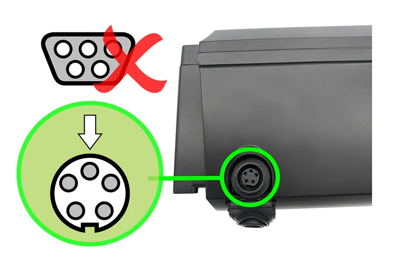 42V 2A E-Bike-Ladegerät für 36V-Akkus (5-poliger SVD-Stecker) | Passend für Phylion, Joycube, Batavus, Crescent & Gitane