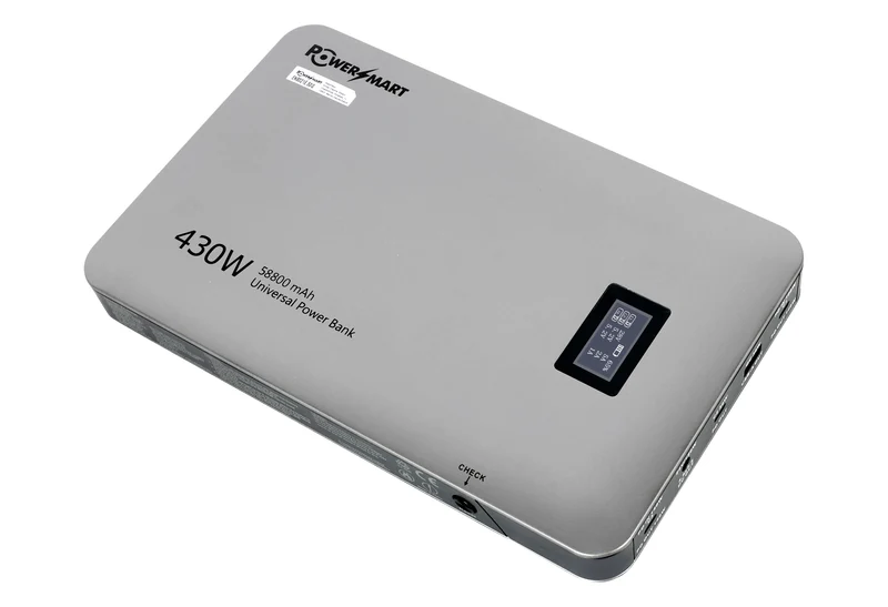 430-W-Powerbank-Station | Dualer 140-W-PD-3.1-USB-C- und 24-V-DC-Ausgang | USV-Funktion | Für MacBook Pro, Drohnen und Laptops