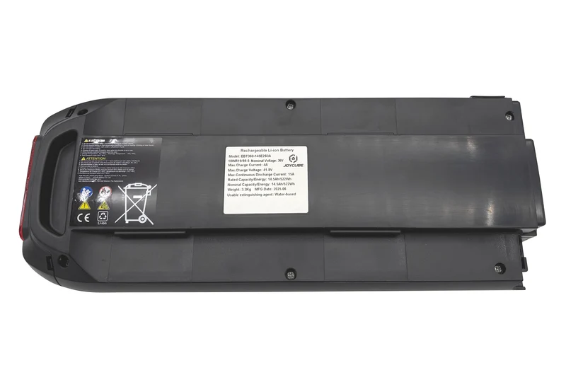 Phylion SF-03 Gepäckträgerakku 36V 14,5Ah | Joycube JCEB360 | Smart CANBUS BMS