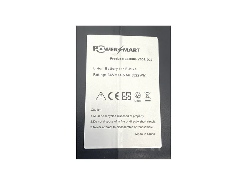36 V 14,5 Ah Li-Ionen-Akku für E-Bikes mit 4-poligem XLR-Ladeanschluss, Ersatz für Focus Aventura Impulse Speed ​​2.0, Aventura Impulse Speed ​​1.0