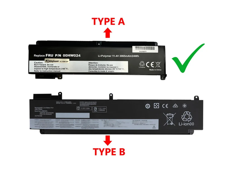 Ersatz für LENOVO ThinkPad T470s – 20HF, ThinkPad T470s – 20HG Laptop-Akku