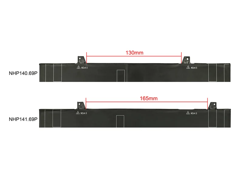 11,55V 4900mAh OM03XL 57Wh Laptop-Akku für HP EliteBook x360 1030 G2 (130mm Schraubclip-Version)