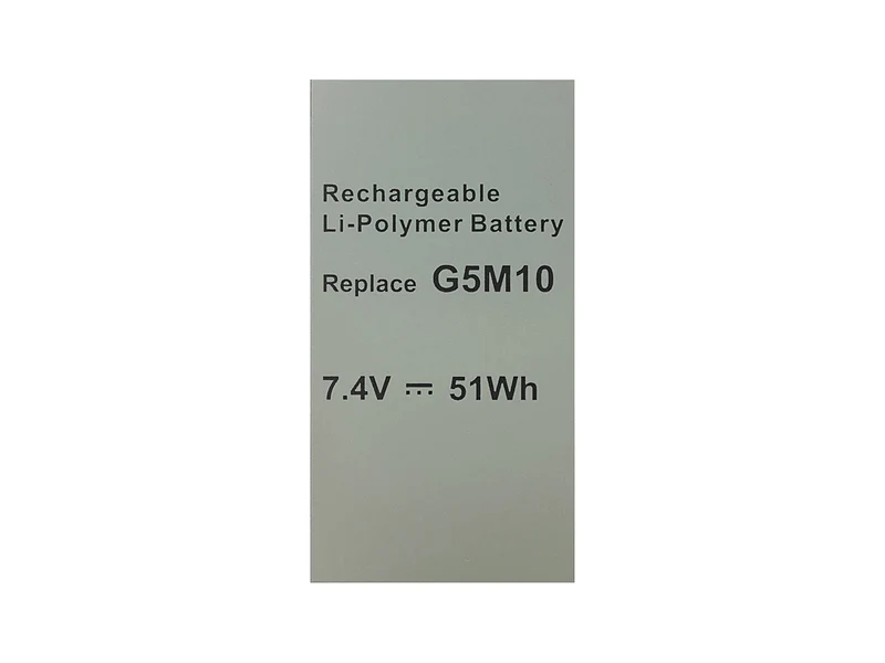 7,4V G5M10 Laptop-Akku für Dell Latitude E5450 E5470 E5550 E5570 (vor 2017)