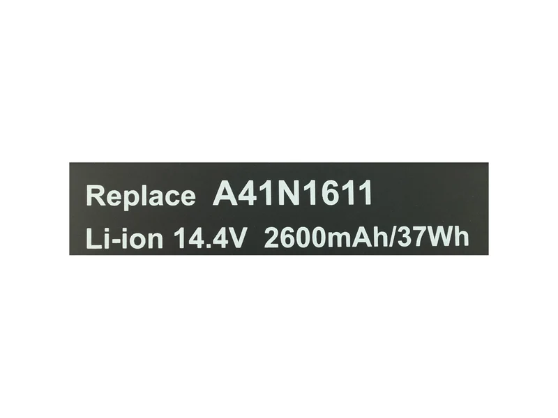 14,4V 2600mAh A41N1611 Laptop-Akku für ASUS ROG GL553, GL553VD, GL553VE, GL553VW Serie