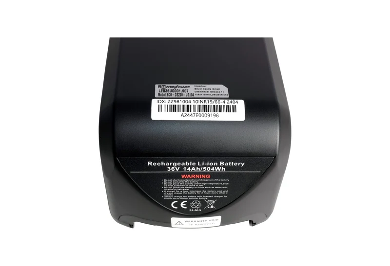 36V 14Ah/504Wh Powersmart Akku für Greenway ZZ981004 E-Bike