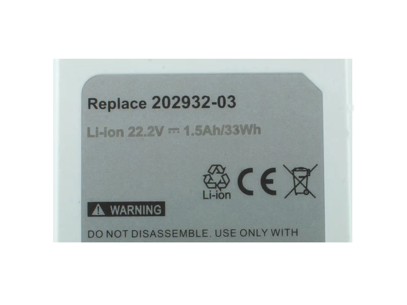 22.2V 1500mAh Li-Ionen-Akku für DYSON DC35, DC57 Staubsaugerakku