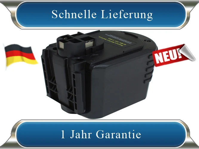 Bosch 24V 3000mAh Ni-MH Ersatzakku (BAT019, GBH 24VRE)