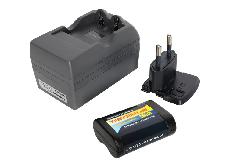 100-240V Smart 2CR5 Akku-Ladegerät-Set mit 1 wiederaufladbarem Akku für Nikon