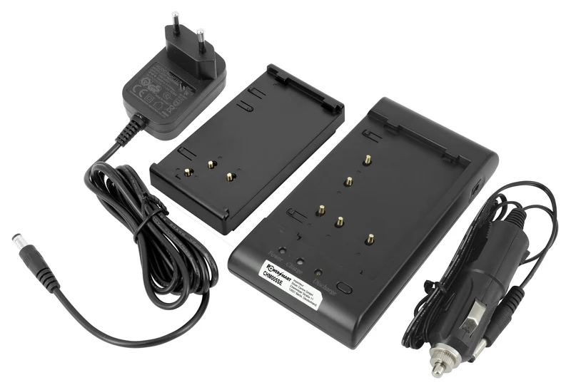230V Eingang 12V 1A Akku-Schnellladegerät-Set für Hitachi VM-BP82 VM-BP83 VM-BP84