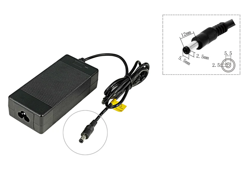 Hochwertiges E-Bike Ladegerät 24V 2,0A für Akkus von Phylion (2 Pin) (DC 5,5×2,5mm)
